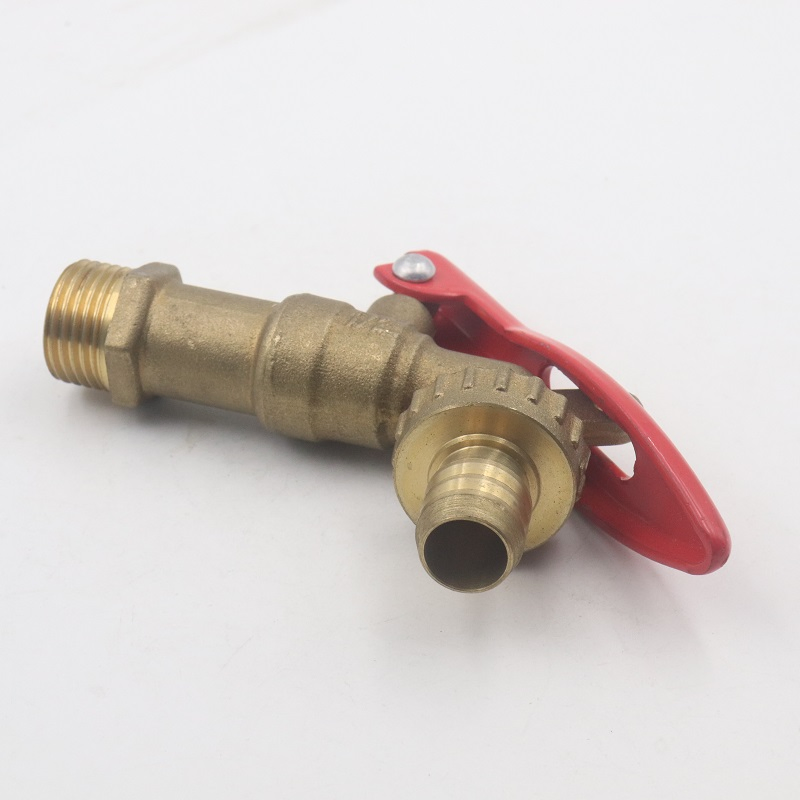 Garden Hose Brass Bibcock Valve Water Tap with T Handle