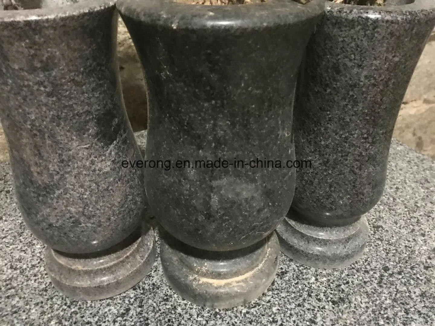 Granite Stone Monument Flower Vase / Tombstone Vase for Sale
