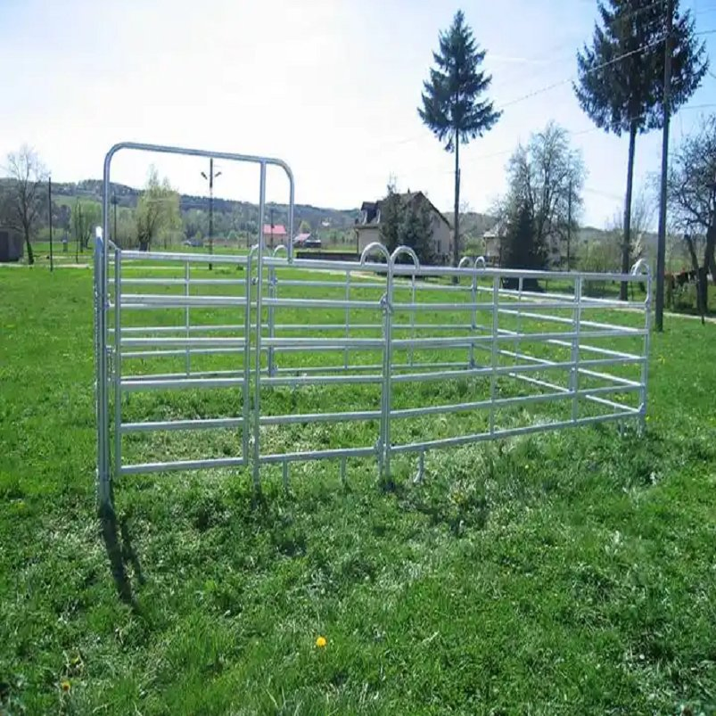 Livestock Equipment USA 12FT Farm Fence Horse Corral Panels Used Cattle Panels for Sale