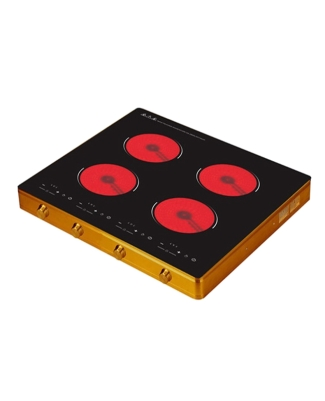 High-Power Four-Head Electric Ceramic Stove Full-Page Touch Multi-Head Double Stove