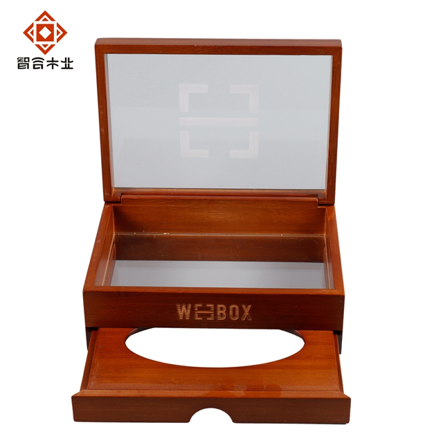 Elegant Vintage Wooden Tissue Box for Stylish Home Decor