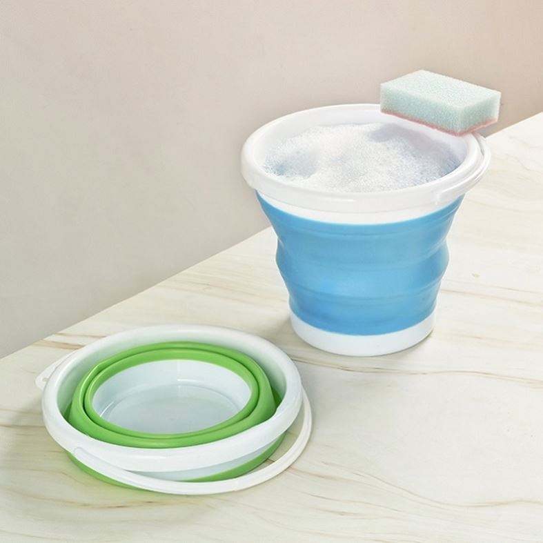 3L 5L 10L Fishing Collapsible Bucket Silicone Folding Bucket