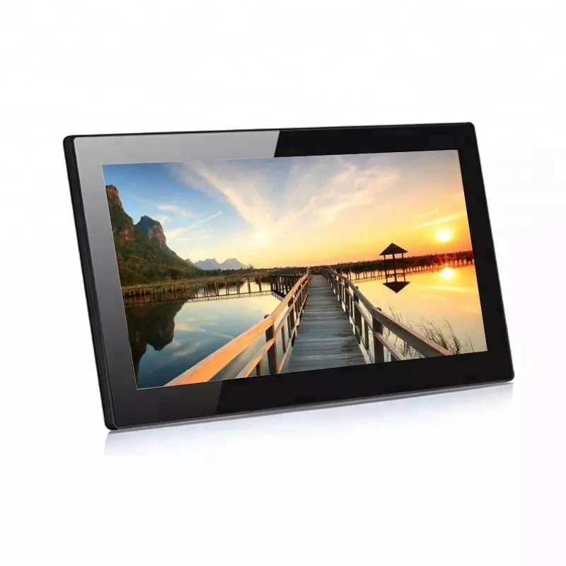 13.3 Inch Advertising LCD Screen Digital Photo Frame with Rechargeable Battery