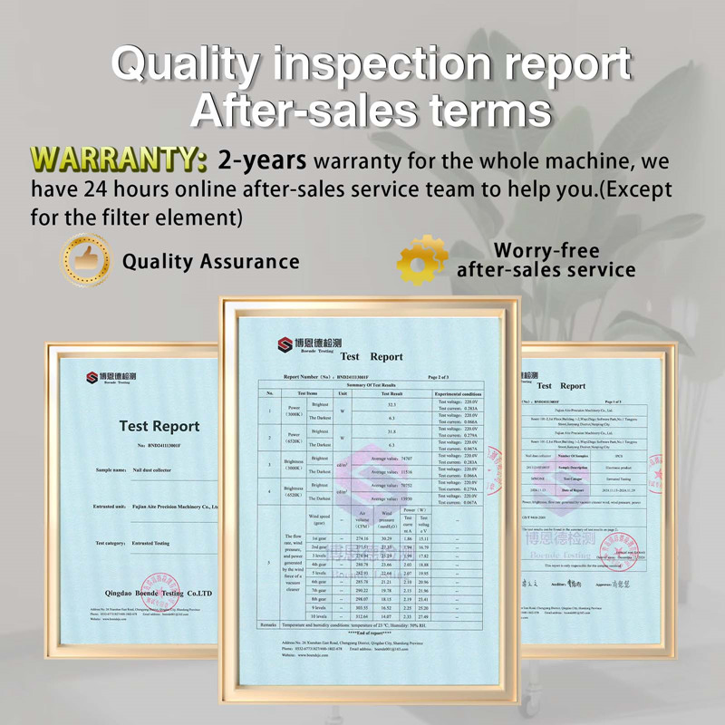 Powerful Quiet Professional Manicure Pedicure Vacuum Cleaner Nail Dust Collector for Salon