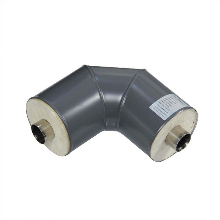 Hot Selling Polyurethane Steel Insulation Tube 200mm Pre-Insulated Elbow Pipe