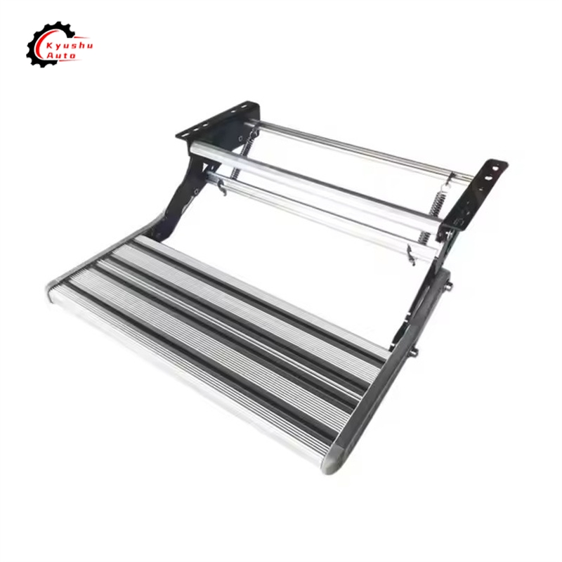 High Quality 550 Aluminum Alloy Single Layer RV Caravan Trailer Folding Step for Camper