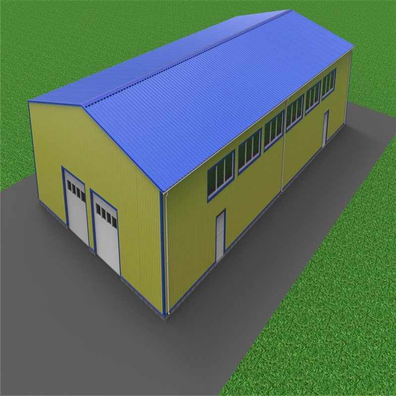 Multi-Storey Prefabricated Steel Structure Framed Commercial Office