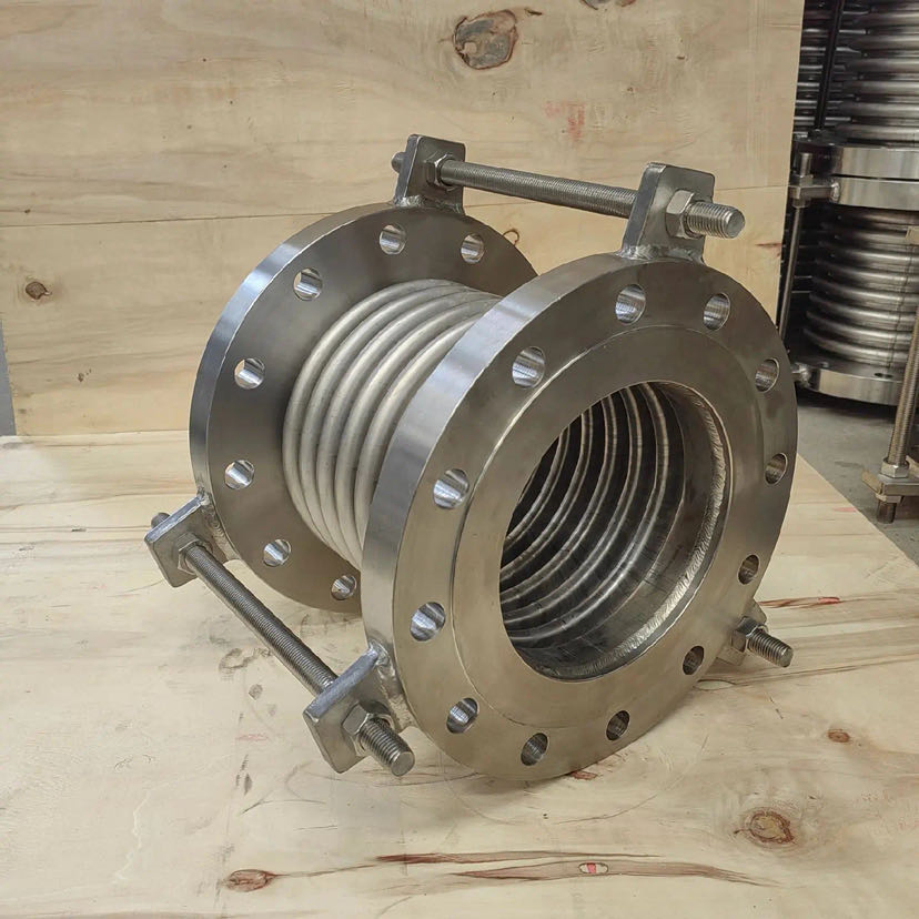 DN600 AISI 321 1.4541stainless Steel High Temperature Bellow Expansion Joint Corrugated Compensator