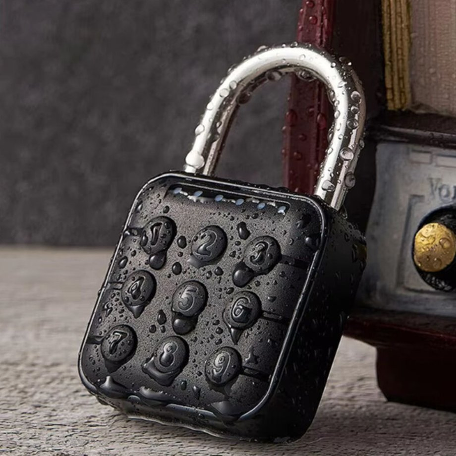 Protect Your Valuables with IP65 Smart Digital Alarm Fingerprint Pad Biometric Fingerprint Door Lock