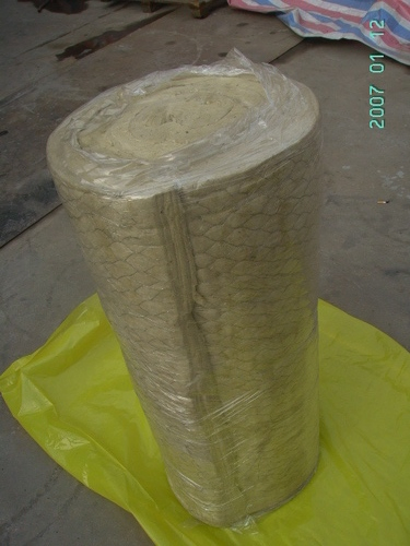 Fireproof Wire Mesh Rock Wool Blanket for Building Insulation