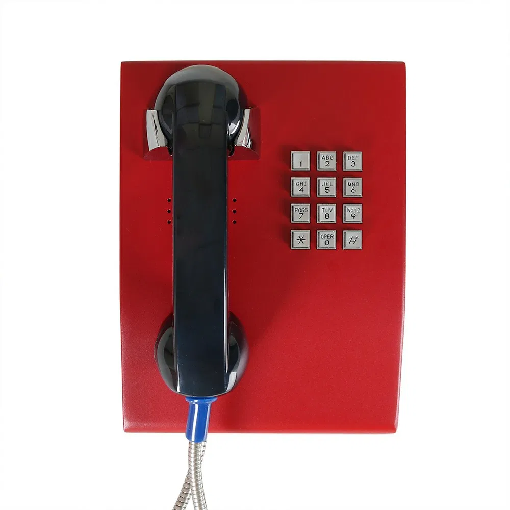 VoIP Phone with Auto Dialer, Keypad and LED Beacon