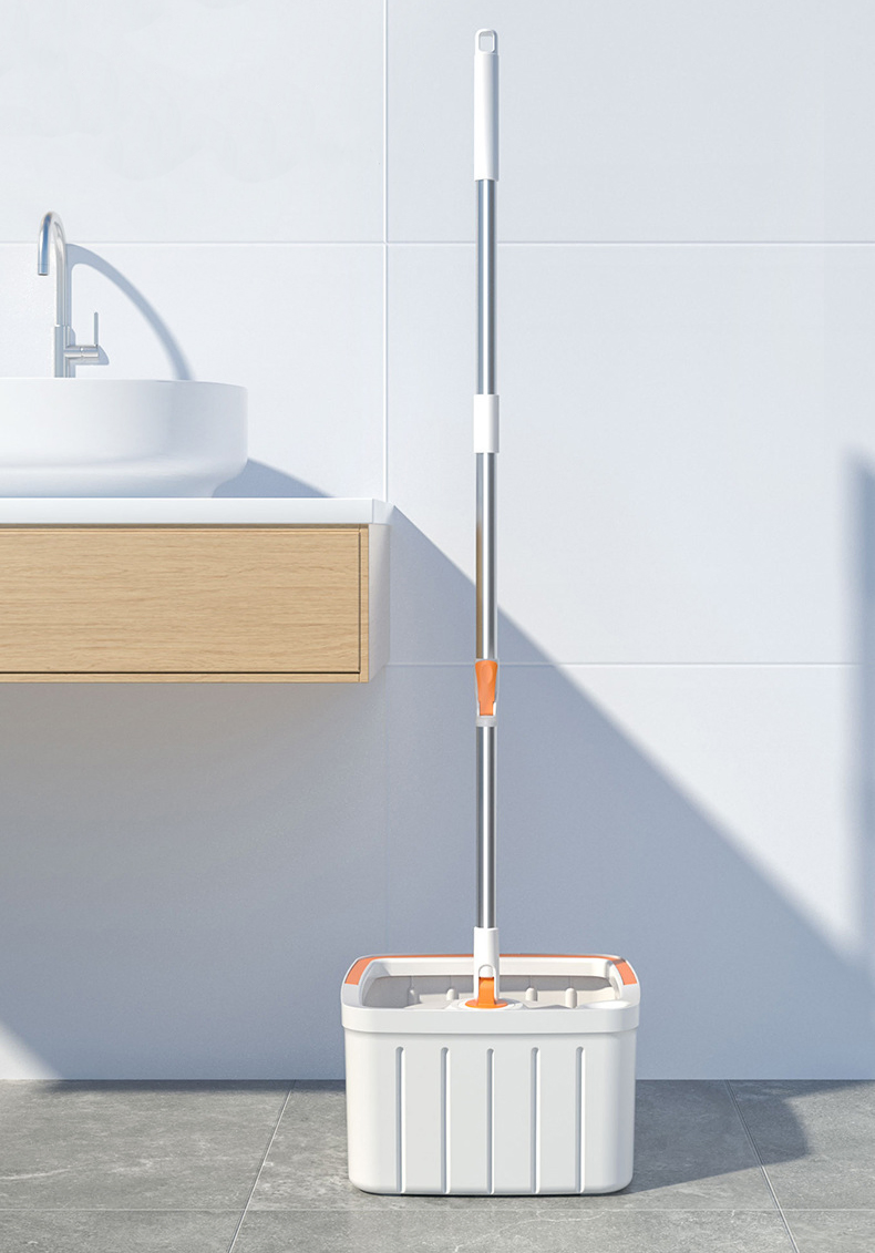 Household Cleaning Wholesale Microfiber 360 Water Squeeze Mop with Bucket