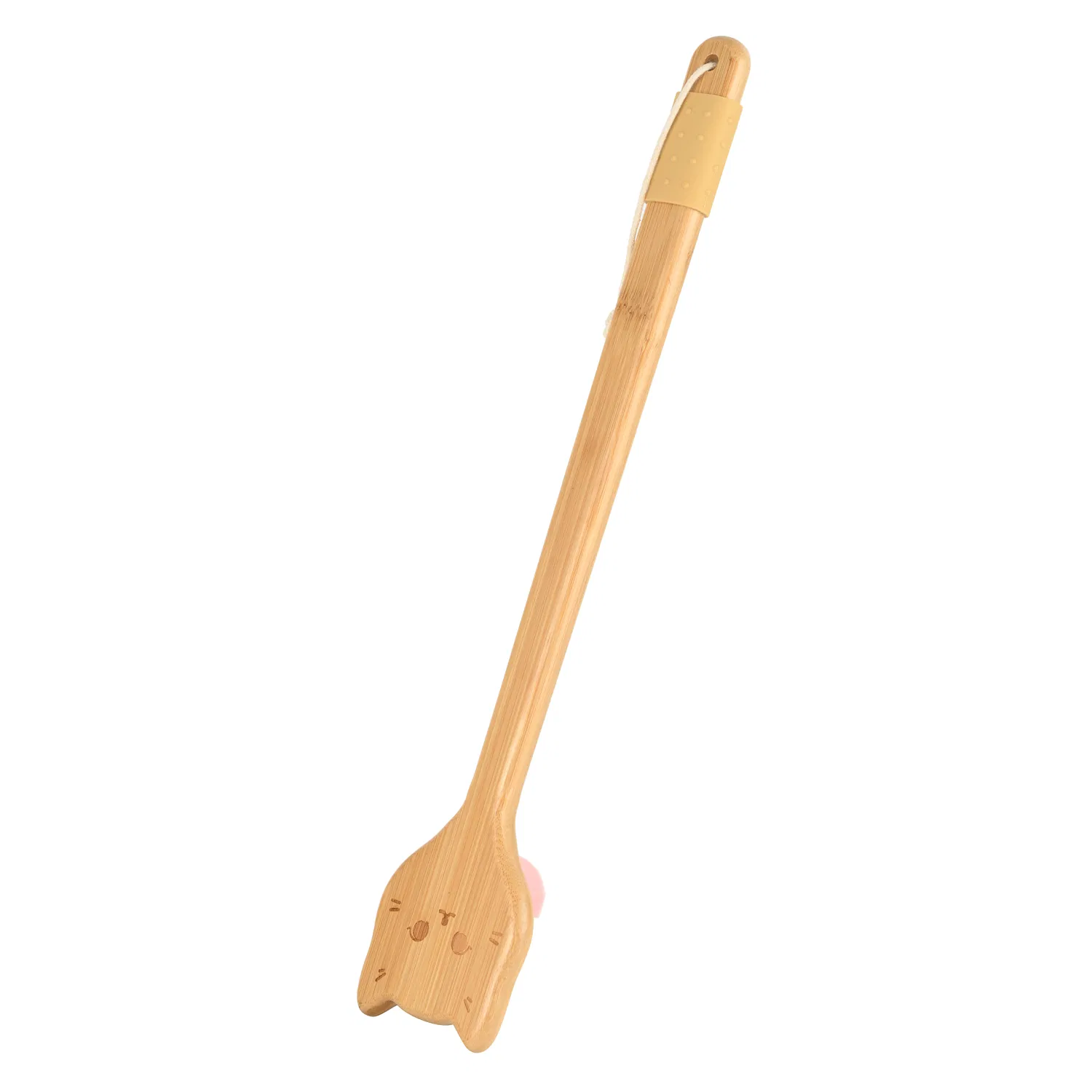 Wooden Bath Brush, Bamboo Long Handle Back Scrubber Brush, Dry Body Brush, Eco Friendly Bath Brush, Body Washing Brush, Natural Body Brush