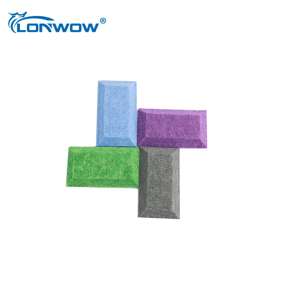 3D100% Pet Felt Polyester Fiber Acoustic Panel for Office/Home/Hotel
