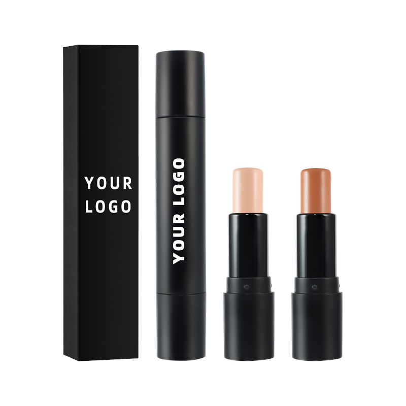 Dual-Ended Vegan Concealer and Highlighter Stick for Radiant Skin