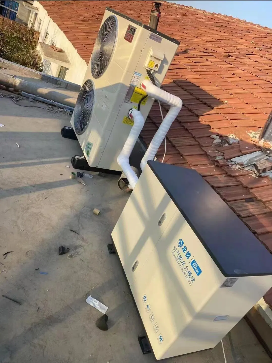 Advanced High-Efficiency Heat Pump System with 60L Buffer Tank