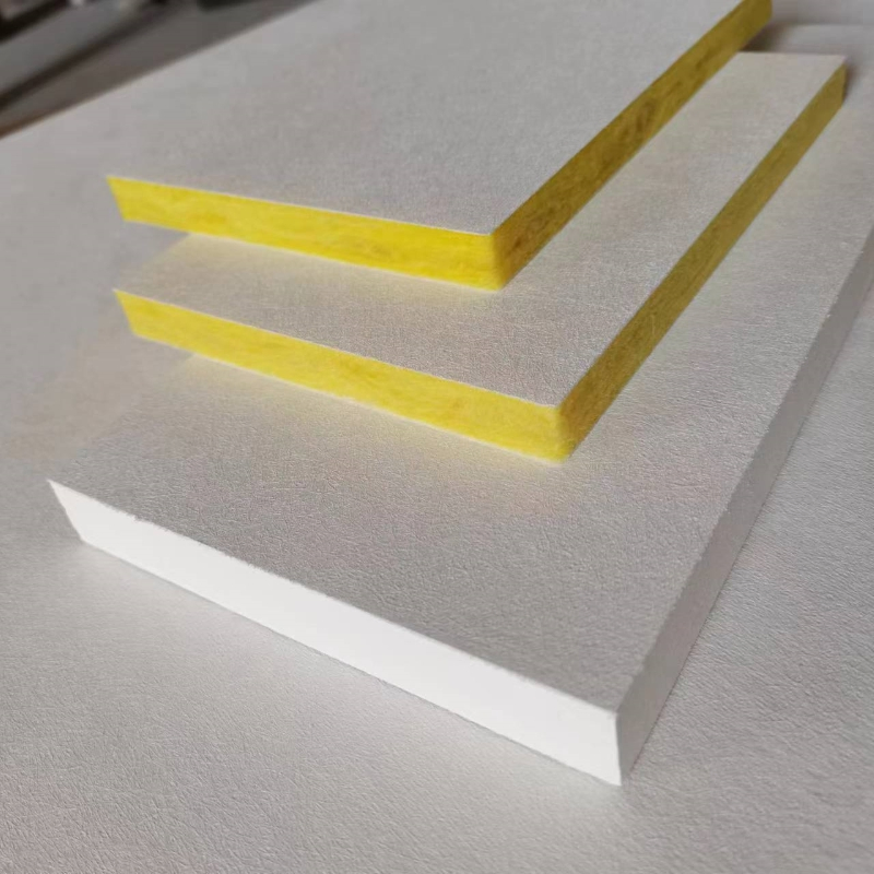 Factory Fiberglass Acoustic Tiles / Sound Insulation Fiberglass Ceiling