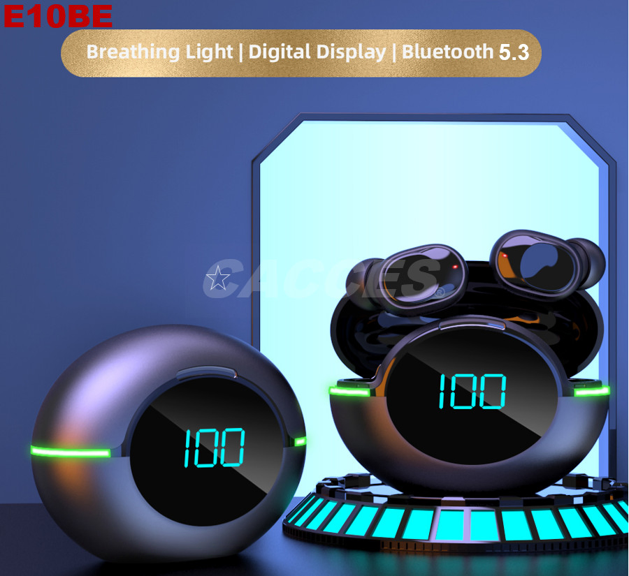 Мини-наушники Bluetooth 5.3, беспроводные, влагозащищенные