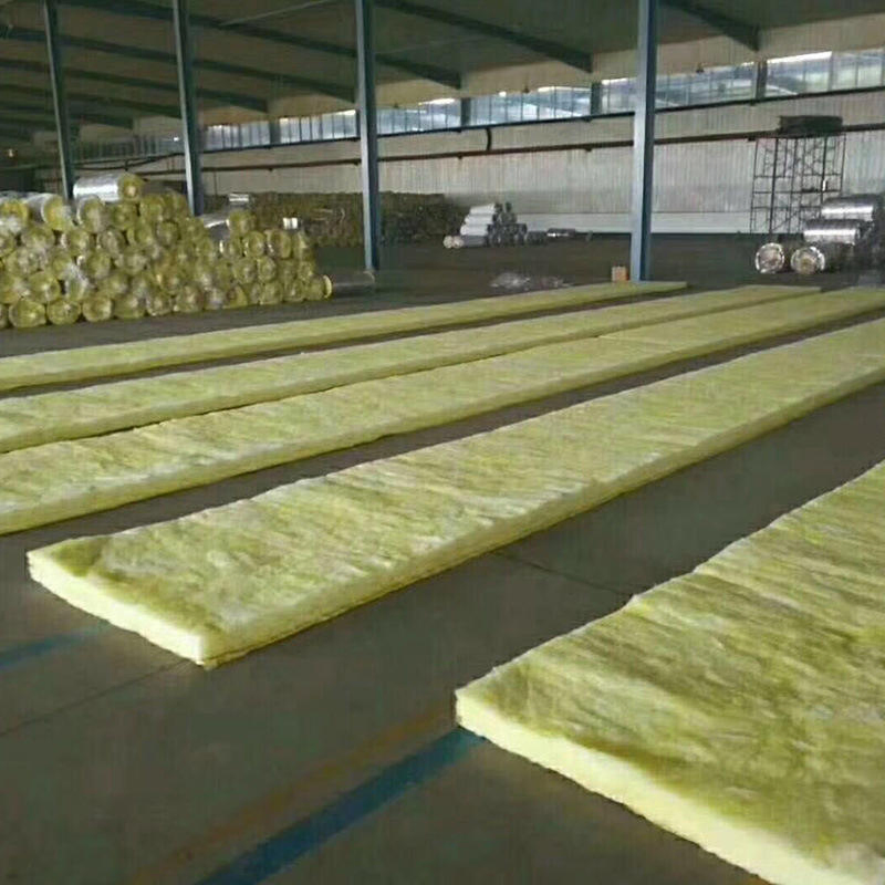 Fire Resistant Glass Wool Low Thermal Conductive Glass Wool Curtain Wall Roof