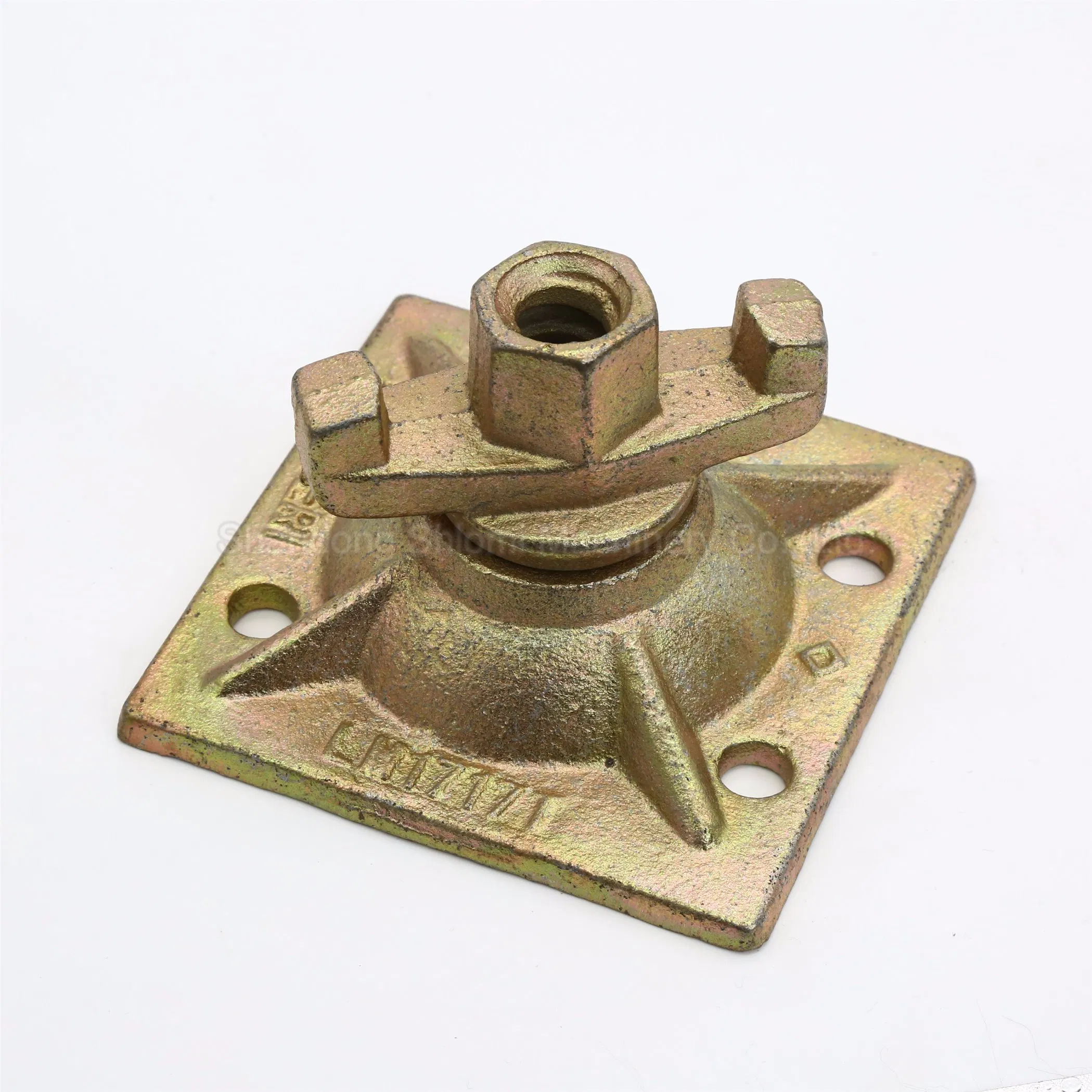 Dia120*120mm Construction Concrete Steel Aluminium Plastic Formwork System Tie Rod Wing Nut