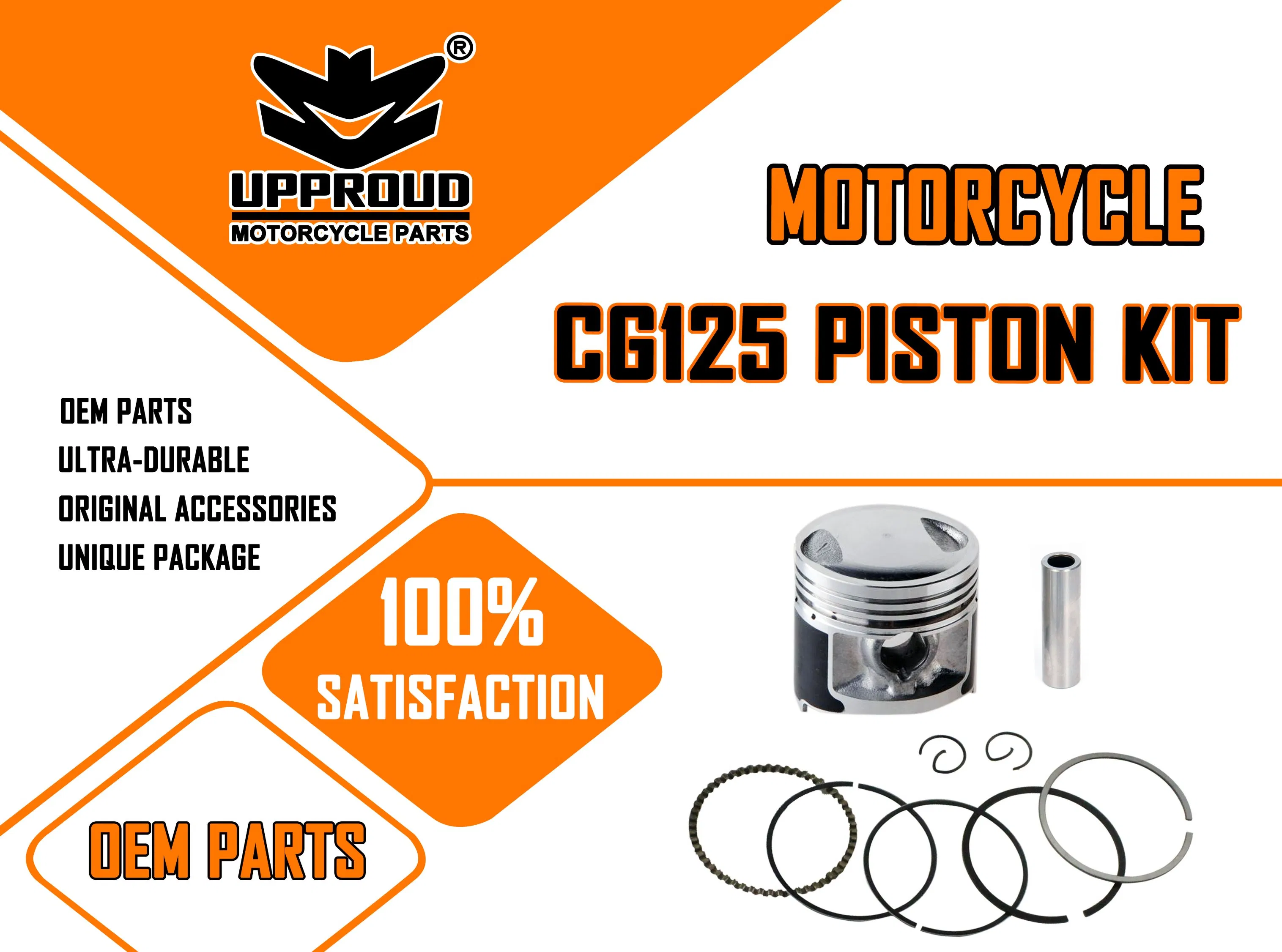 CG125 Motorcycle Piston Kit OEM Quality