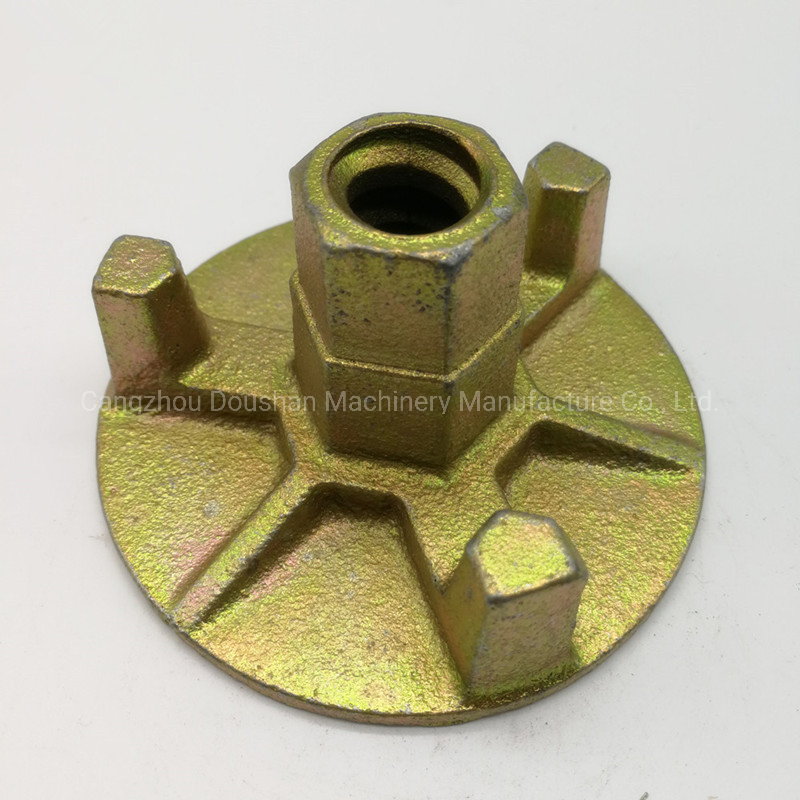 Трехкрылый анкерный гайкодомкрат для опалубки