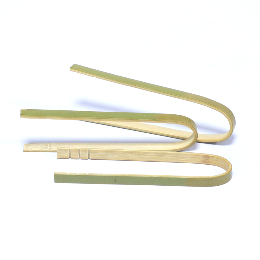 Disposable Bread Clip Manufacturing 16cm Bamboo Bread Toaster Clip Wholesale Bamboo Tong
