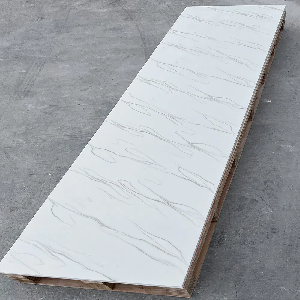Luxury Korean White Acrylic Slab - Marble Style Artificial Marble Sheet