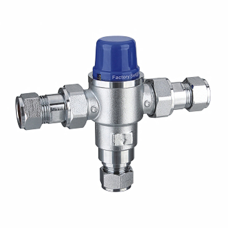 Brass Thermostatic Mixing Hot Water and Cold Water Valve