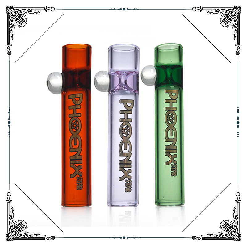 Wholesale 3 Inches Steamroller Pipe Glass Hand Hitter Factory