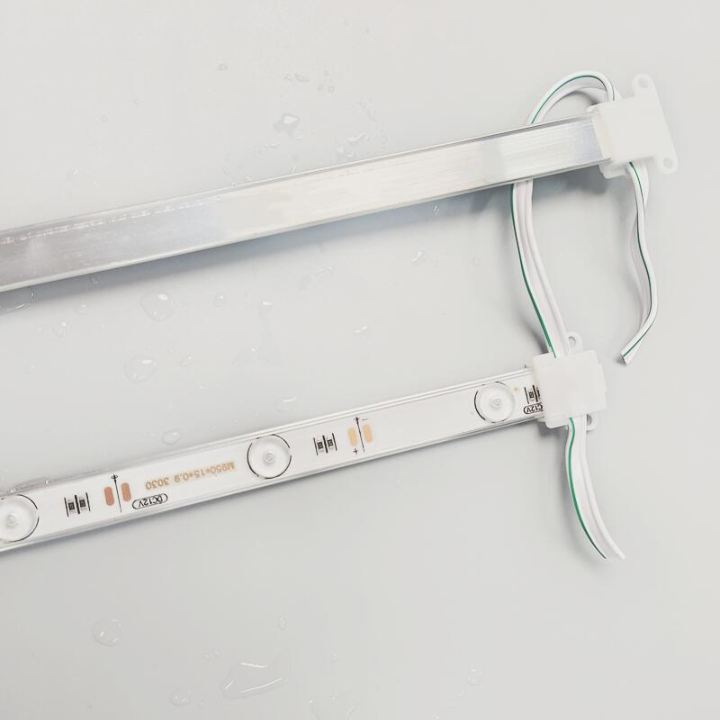 Светодиодная линейка для световых коробов, 12 В, 10 светодиодов, влагозащищенная