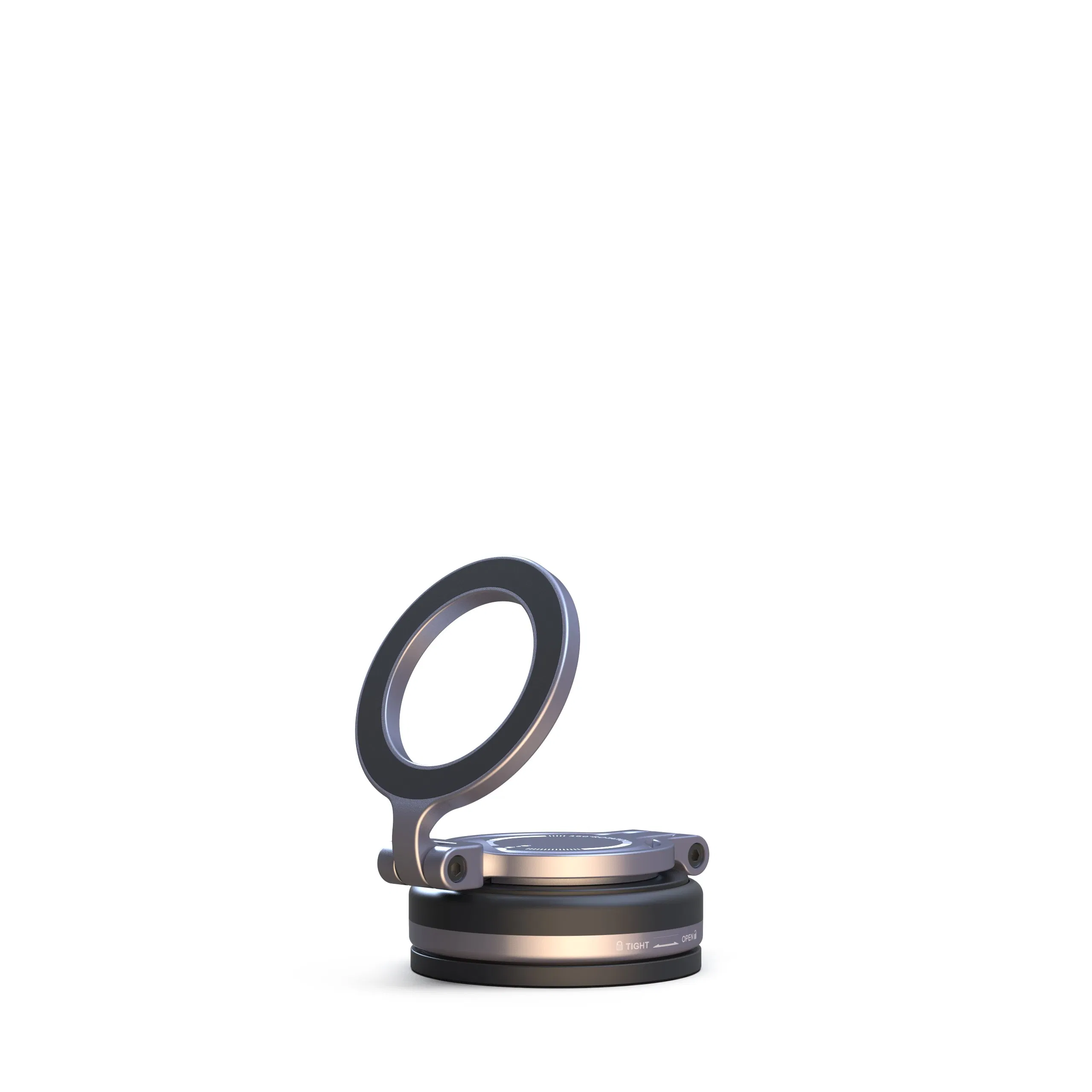 New Launched Zinc Alloy Vacuum Adsorption Mobile Phone Holder Quality Car Navigation Vacuum Magnet Suction Phone Mount