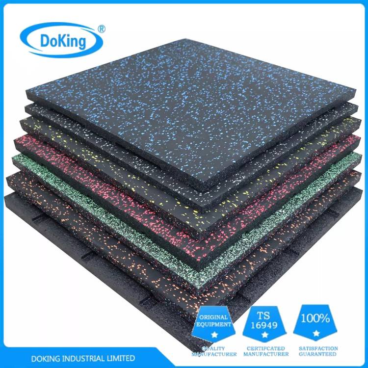 Anti-Slip Rubber Flooring for Playground Outdoor Rubber Floor Mat