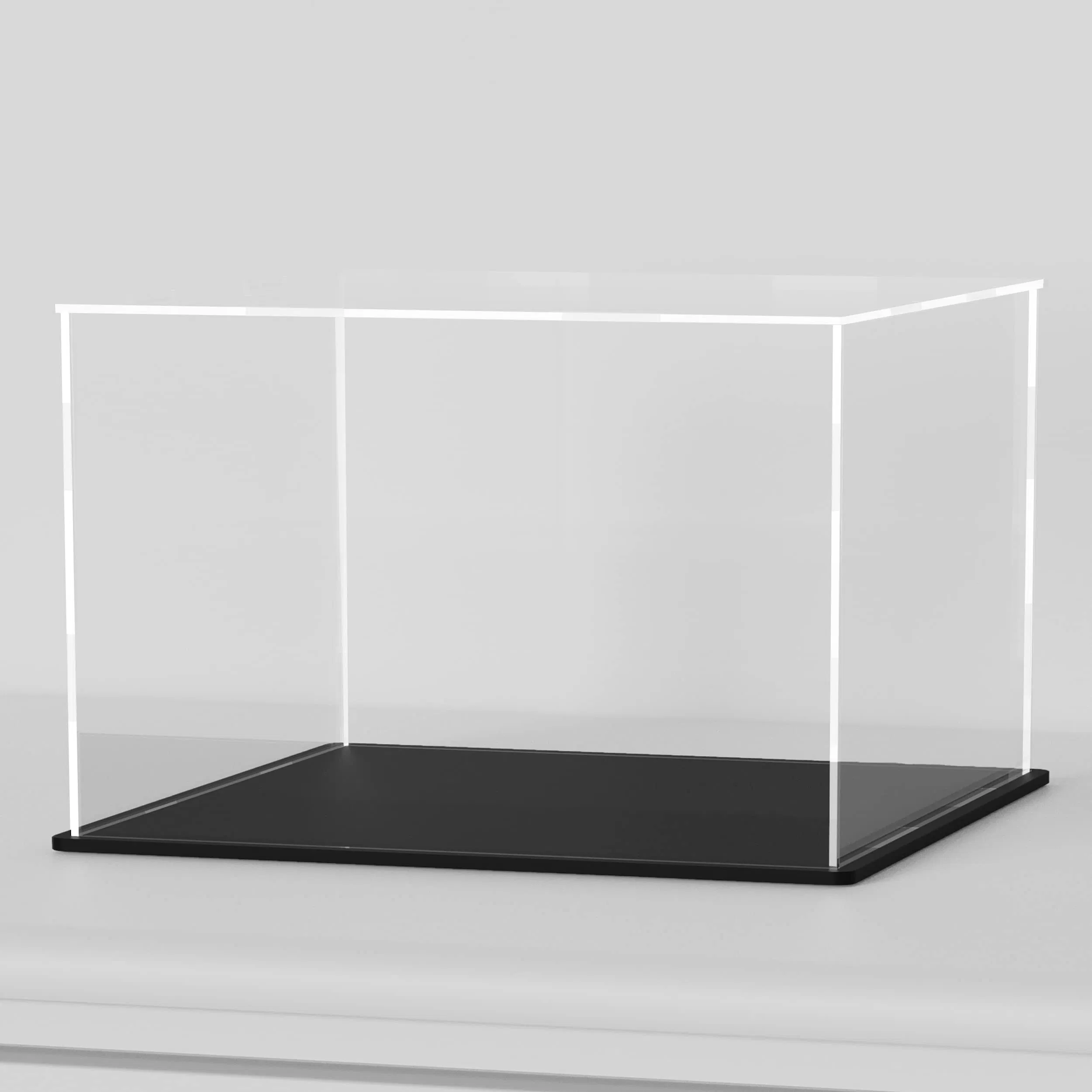 Elegant High-Gloss Acrylic Display Box for Safe Storage