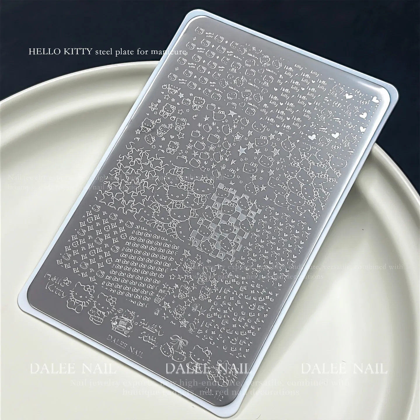 Nail Art Decor Stamp Plates Nail Stamping Plates Nail Printing Plate for Manicure