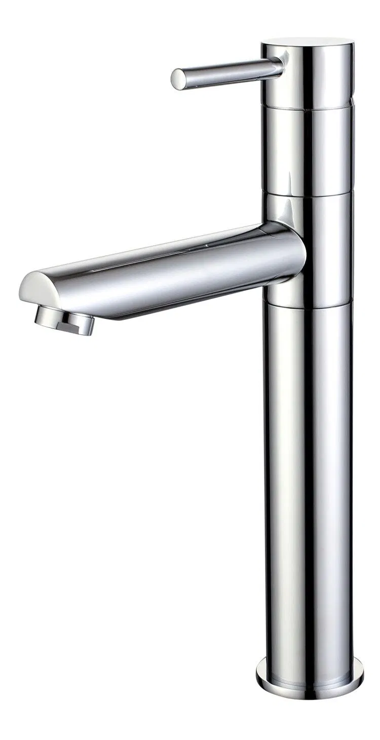 Round Style Traditional Bath Mixer Bath Faucet Solid Brass Polished Chrome