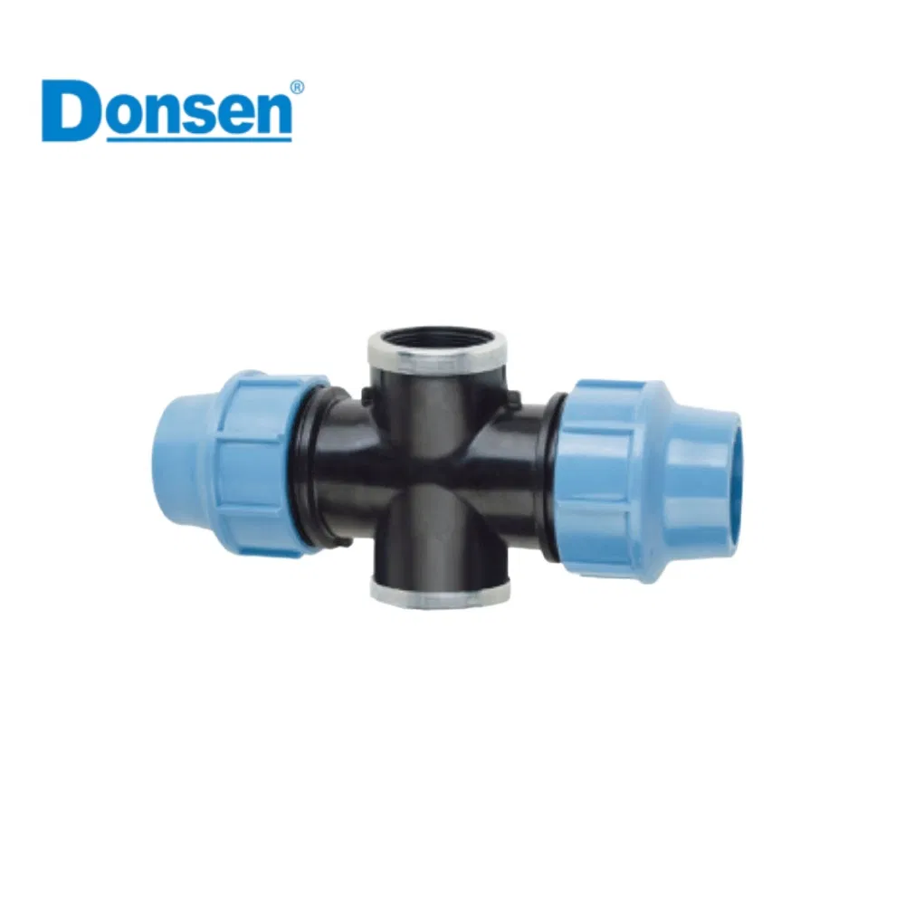 Фитинги компрессионные PP Donsen, стандарт ISO4427