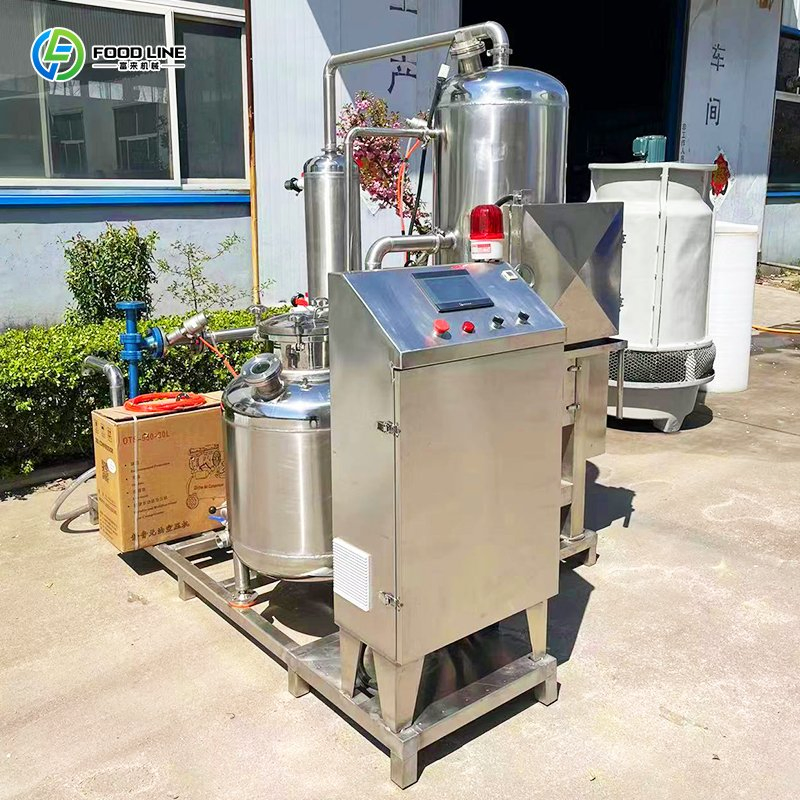 Crispy Texture Oil Circulation Filtration Factory Vacuum Frying Machine