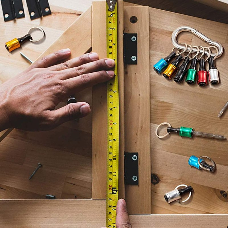 Compact Keychain Drill Adapter for Effortless Screw Insertion