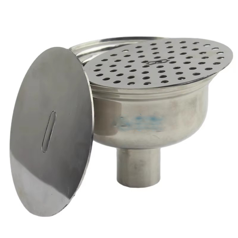 Дренаж пола 304 нержавеющая сталь, круглый