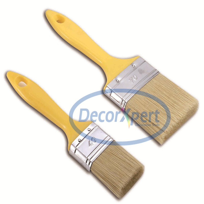 Pig Bristle, White Bristle Brushplastic Handle