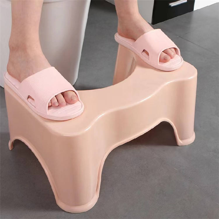 Custom Logo Non Slip Bathroom Adults Kids Foot Toilet Potty Step Stool