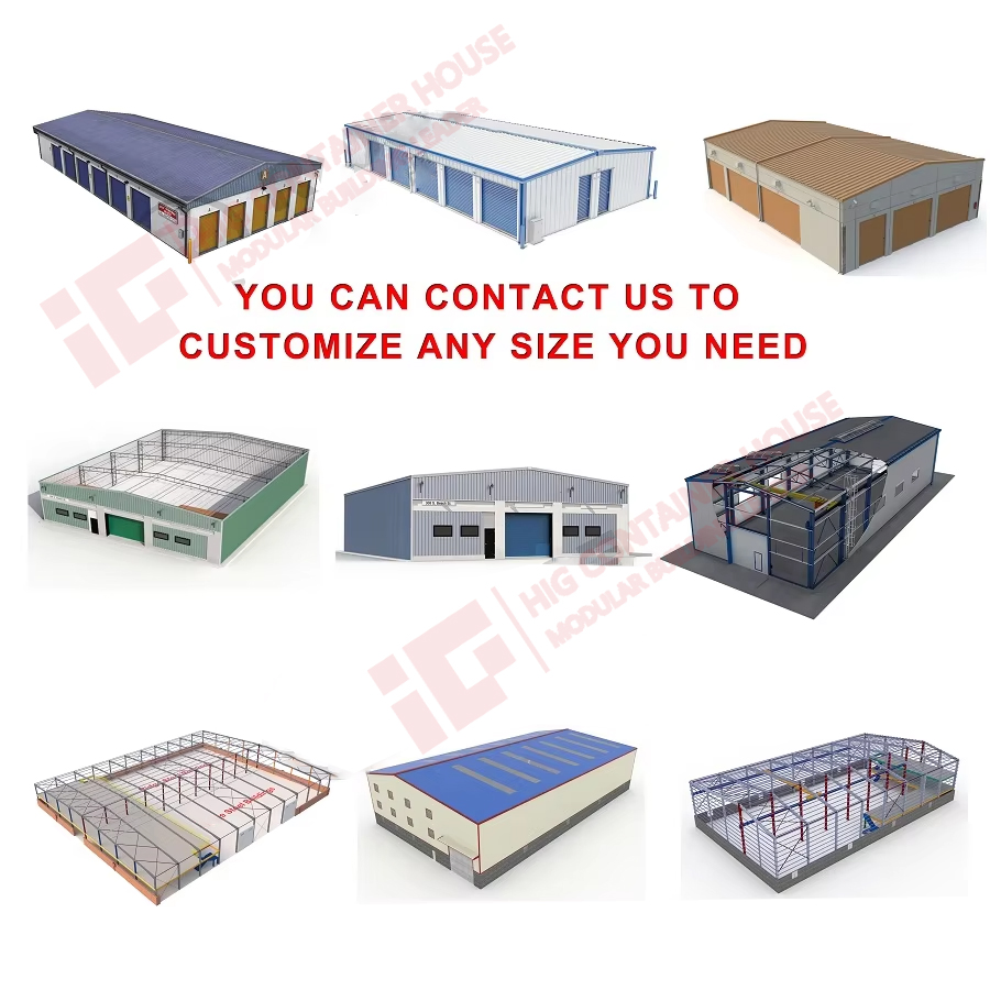 Modern Metal Engineered Steel Structure Building for Industrial Use