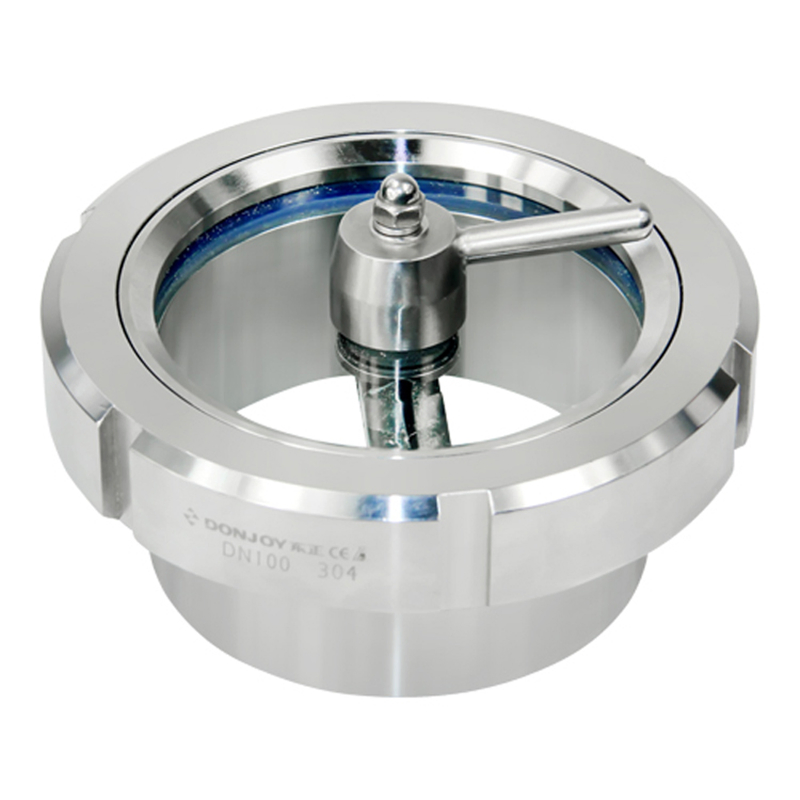 Sanitary Stainless Steel 4 Way Sight Glass