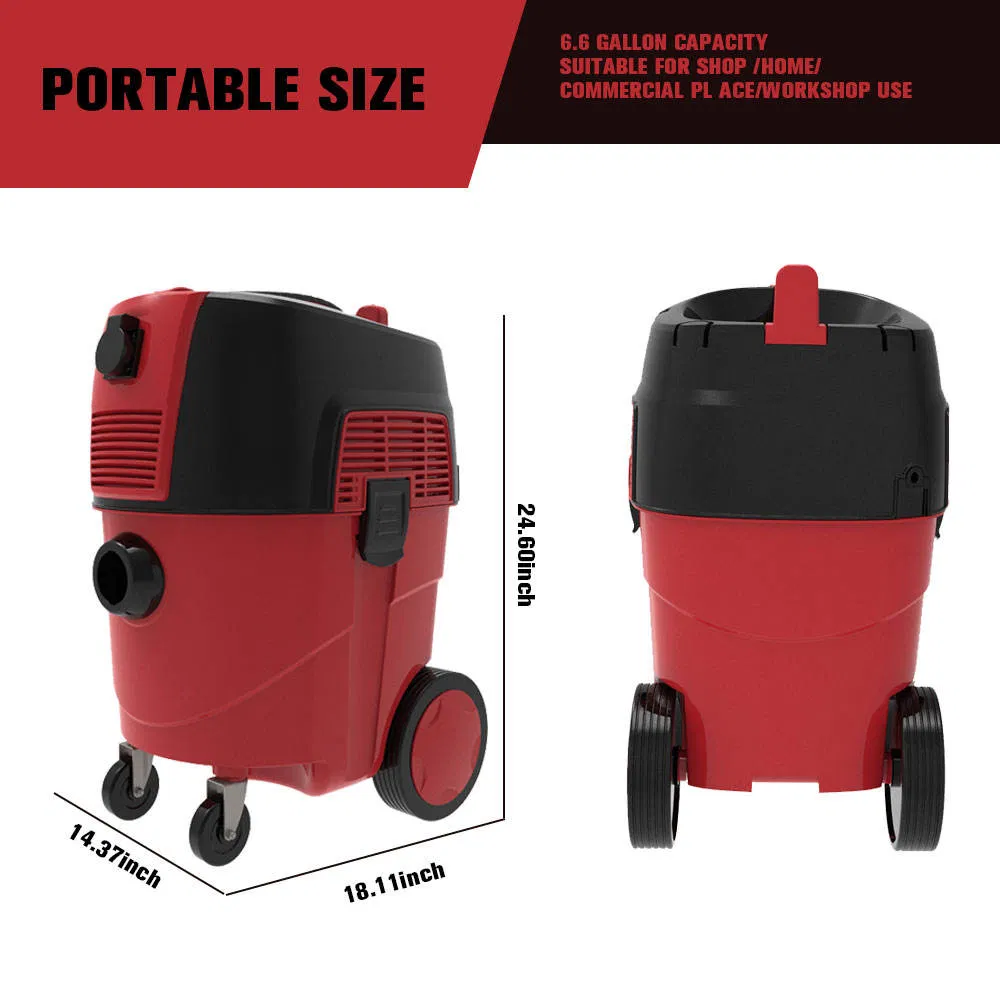 High Suction Building Vacuum Cleaner with Wall Grinding Machines Cordless Vacuum Sweeper