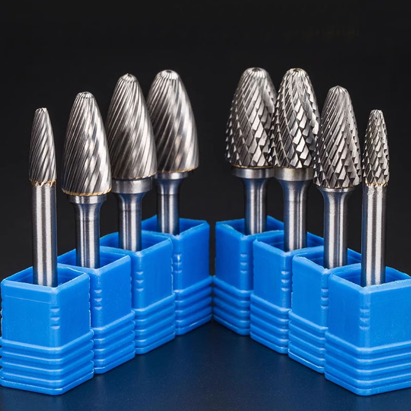 Cutting Tools Double/Single Diamond Cutter Tungsten Carbide Rotary Burrs for Wood and Metal Cutting