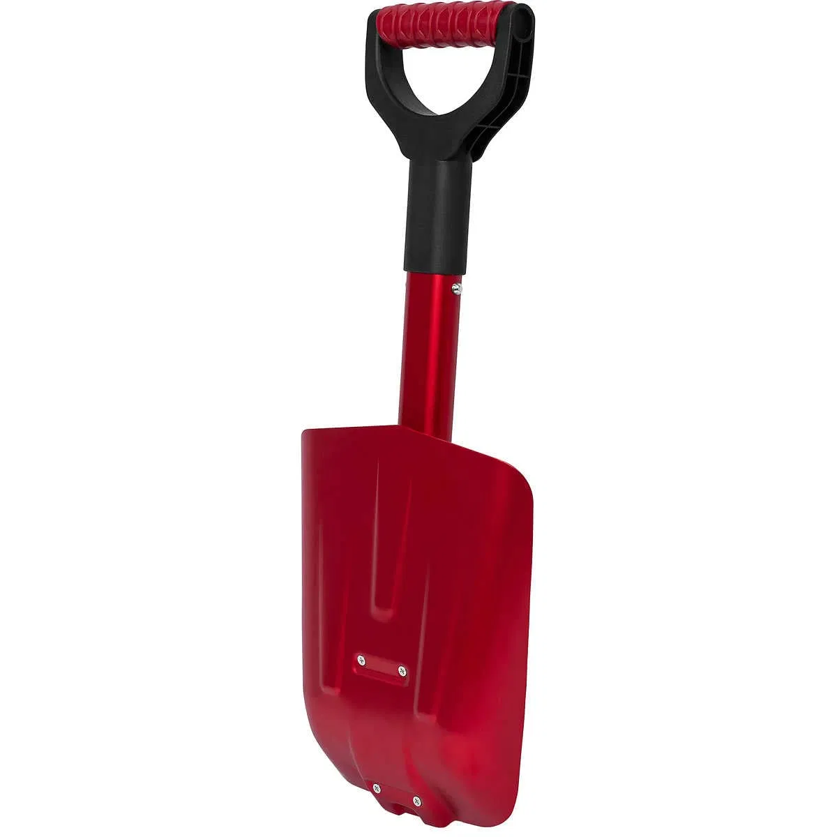 34" Folding Emergency Snow Shovel for Car Lightweight Aluminum Material Adjustable Length D Shape Handle Portable Sbow Shovel