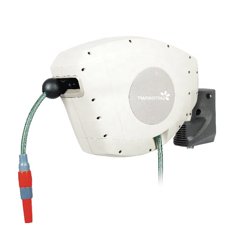 Swivel 180 Degrees Anti UV 1/2" 25m Water Hose Reel Garden