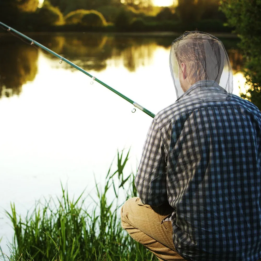 Mosquito Head Mesh Nets Gnat Face Netting Insects Bugs Gnats Biting Midges Net