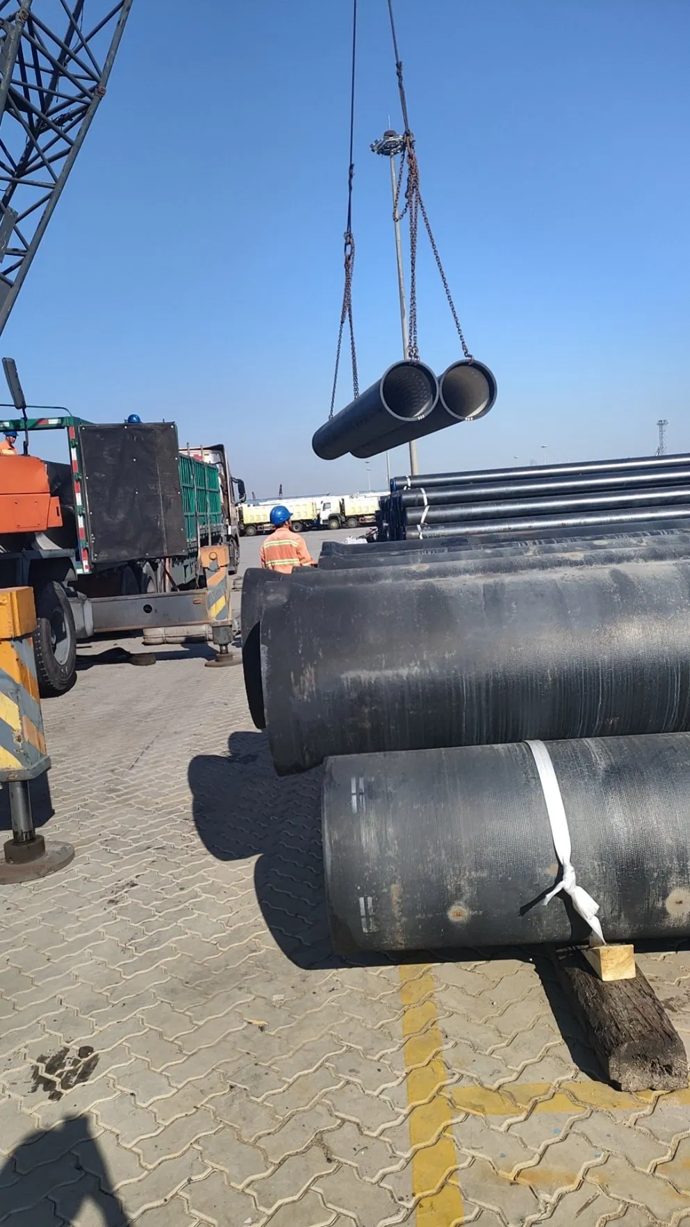 Manufacturers Standards ISO 2531 Dci Pipe Class K7 K9 100mm 150mm Ductile Cast Iron Pipe